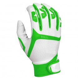 Top Quality Sheep Leather Baseball Batting Gloves Green Color Custom Logo Design Baseball Gloves Men Baseball Leather Softball
