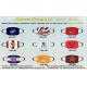 FABRIC SUBLIMATED FACE MASKS / TEXTILE FACE MASKS