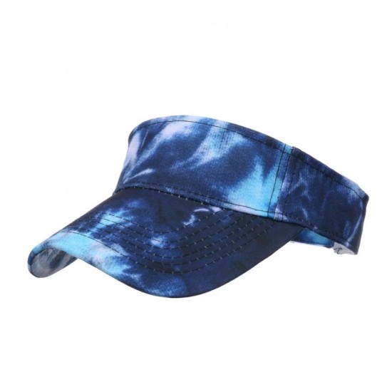 Fashion Customized Sublimation Printing Polyester Adjustable Sun Visor Hats Outdoor Visors