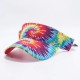 Fashion Customized Sublimation Printing Polyester Adjustable Sun Visor Hats Outdoor Visors