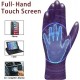 Fashion Winter Soft Warm Women Touch Screen Gloves Outdoor Lady Goatskin Leather Gloves